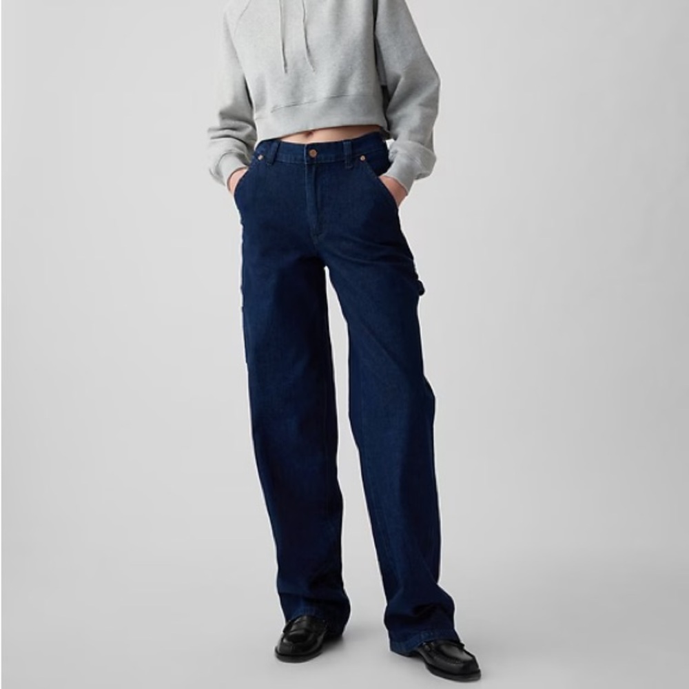 GAP Mid Rise 90s Loose Carpenter Jeans